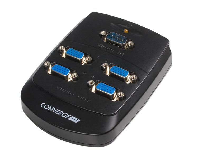 StarTech.com 4 Port Wall Mount VGA Video Splitter