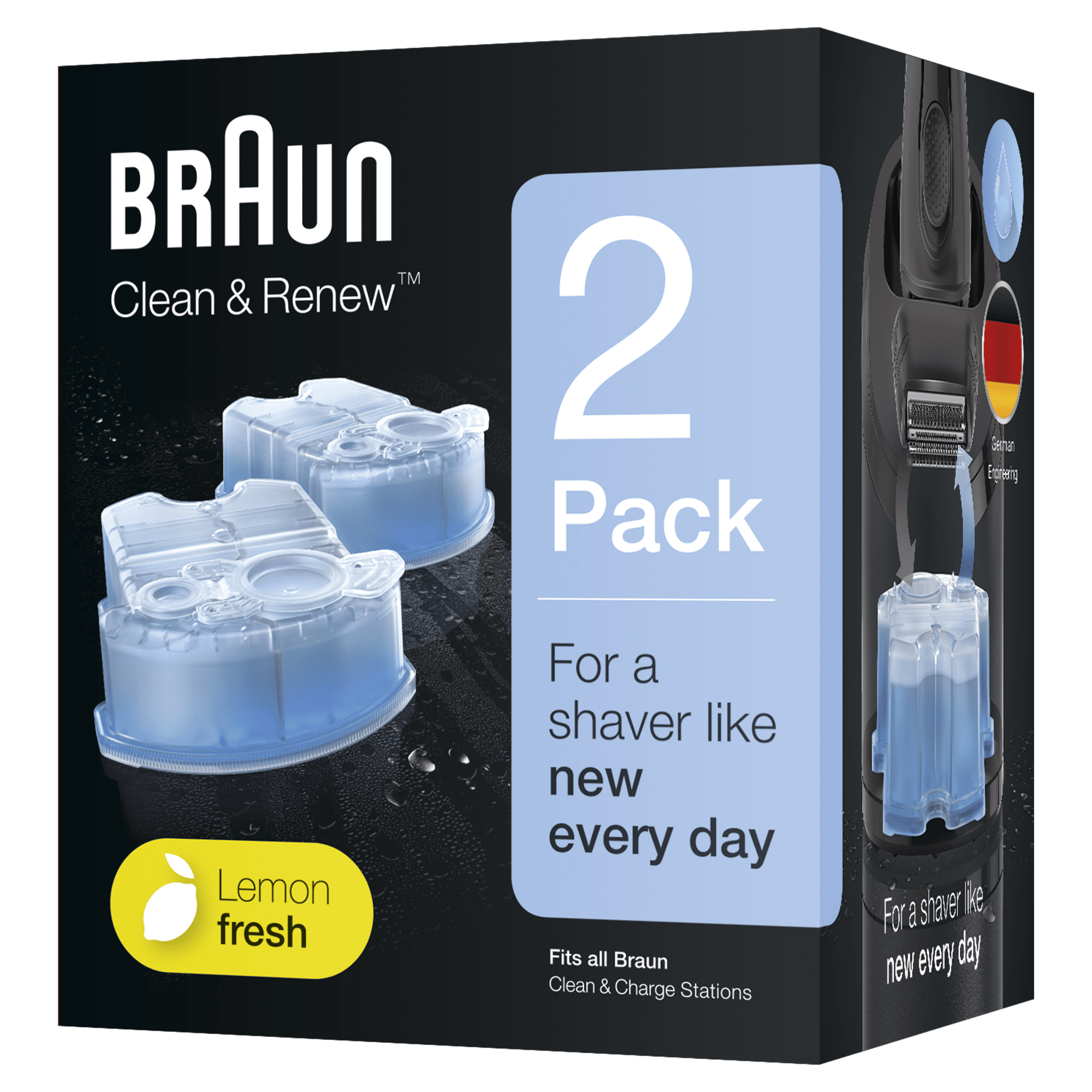 Braun CCR2 Syncro System Clean & Charge 2 Refills