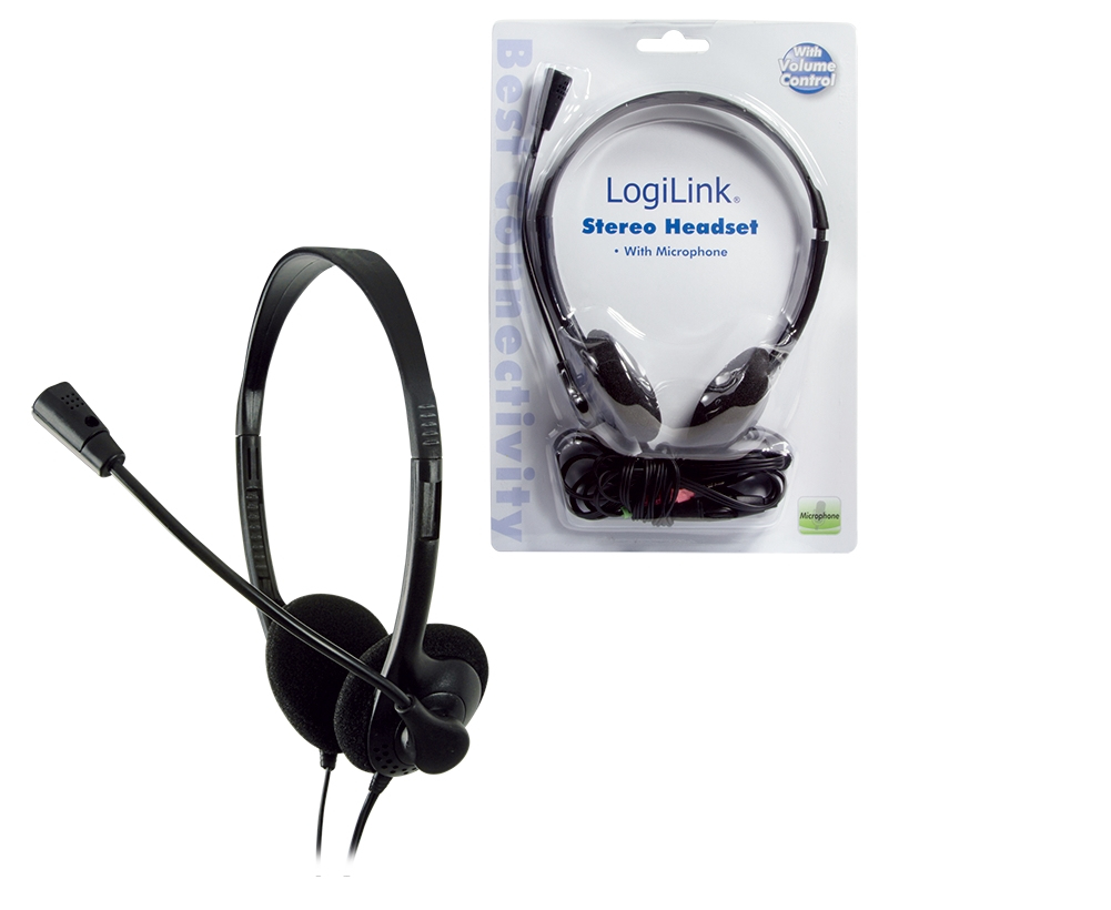 LogiLink Easy - Headset - On-Ear - kabelgebunden