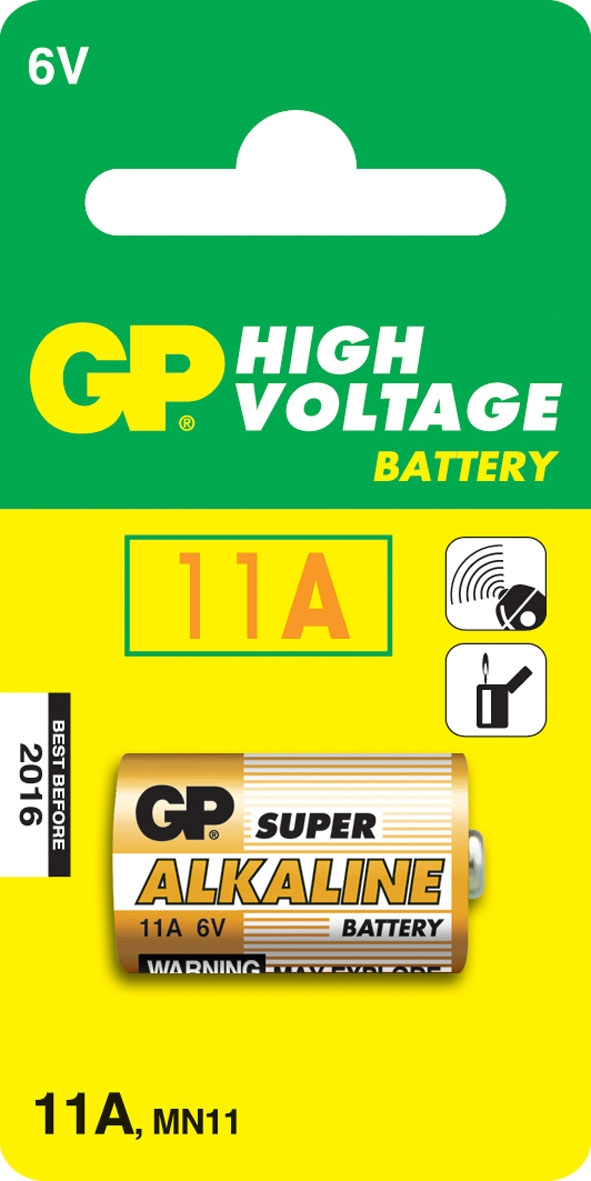 GP Battery GP High Voltage 11A - Batterie - Alkalisch