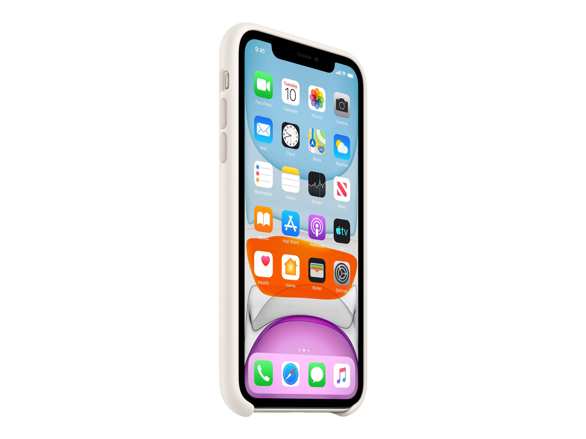 Apple Hintere Abdeckung für Mobiltelefon - Silikon