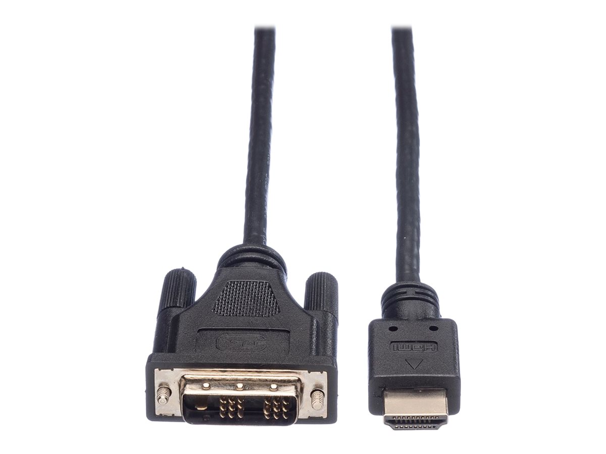 ROLINE Adapterkabel - Single Link - DVI-D männlich bis HDMI männlich