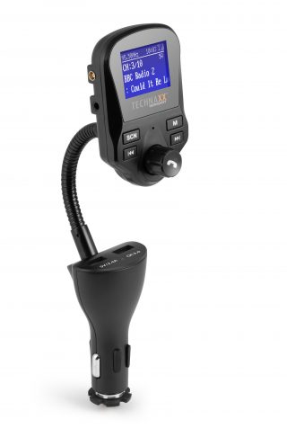 Technaxx FMT1500BT - Bluetooth - USB - 1% - 60 dB - 87.5 - 108 MHz - MicroSD (TransFlash) - MicroSDHC