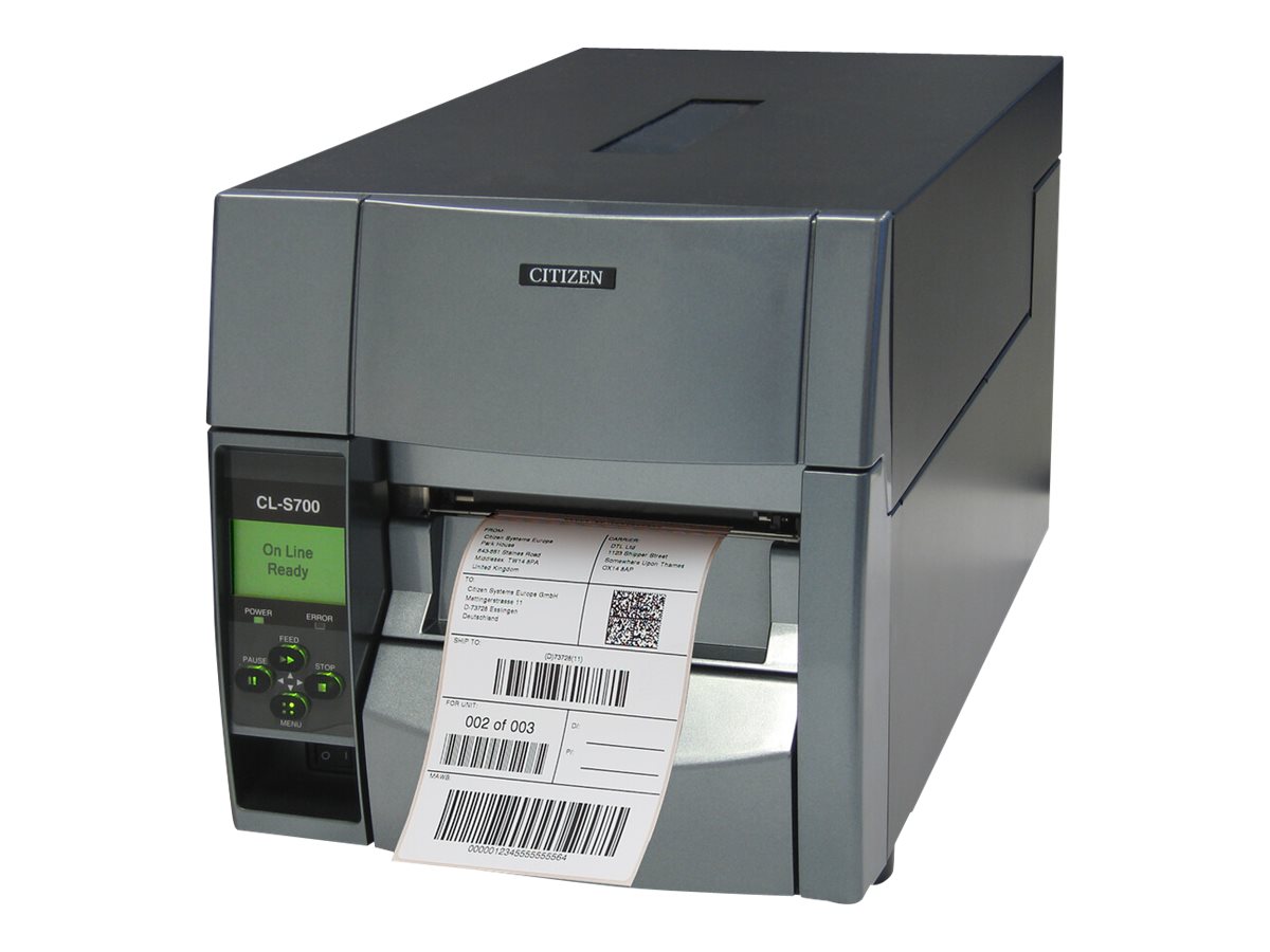 Citizen CL-S700IIDT - Etikettendrucker - Thermodirekt - Rolle (11,8 cm)