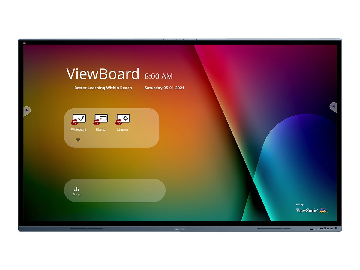 ViewSonic ViewBoard IFP8662 - 218 cm (86") Diagonalklasse LCD-Display mit LED-Hintergrundbeleuchtung - interaktiv - mit Touchscreen (Multi-Touch)