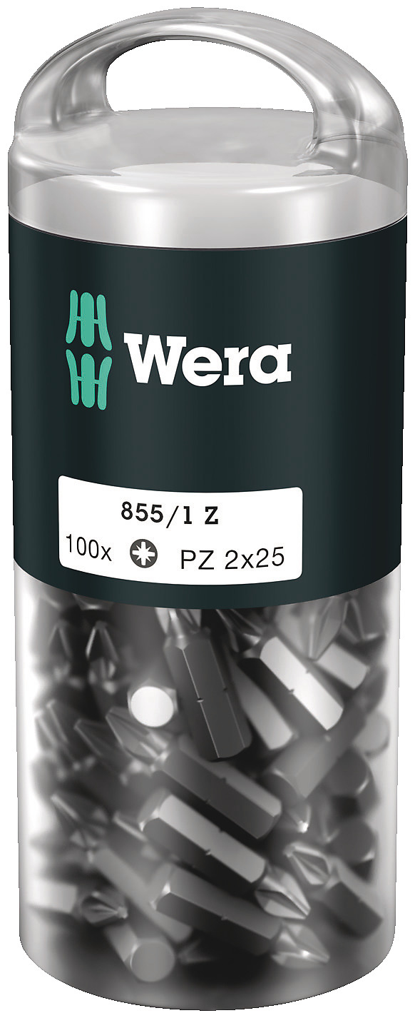 Wera 05072443001 - 100 Stück(e) - Pozidriv - PZ 1 - 1 x 25 mm - CE - GS - DVE - 125 mm