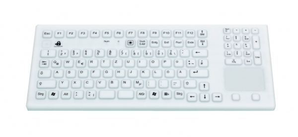GETT InduKey TKG-107-TOUCH - Tastatur - mit Touchpad