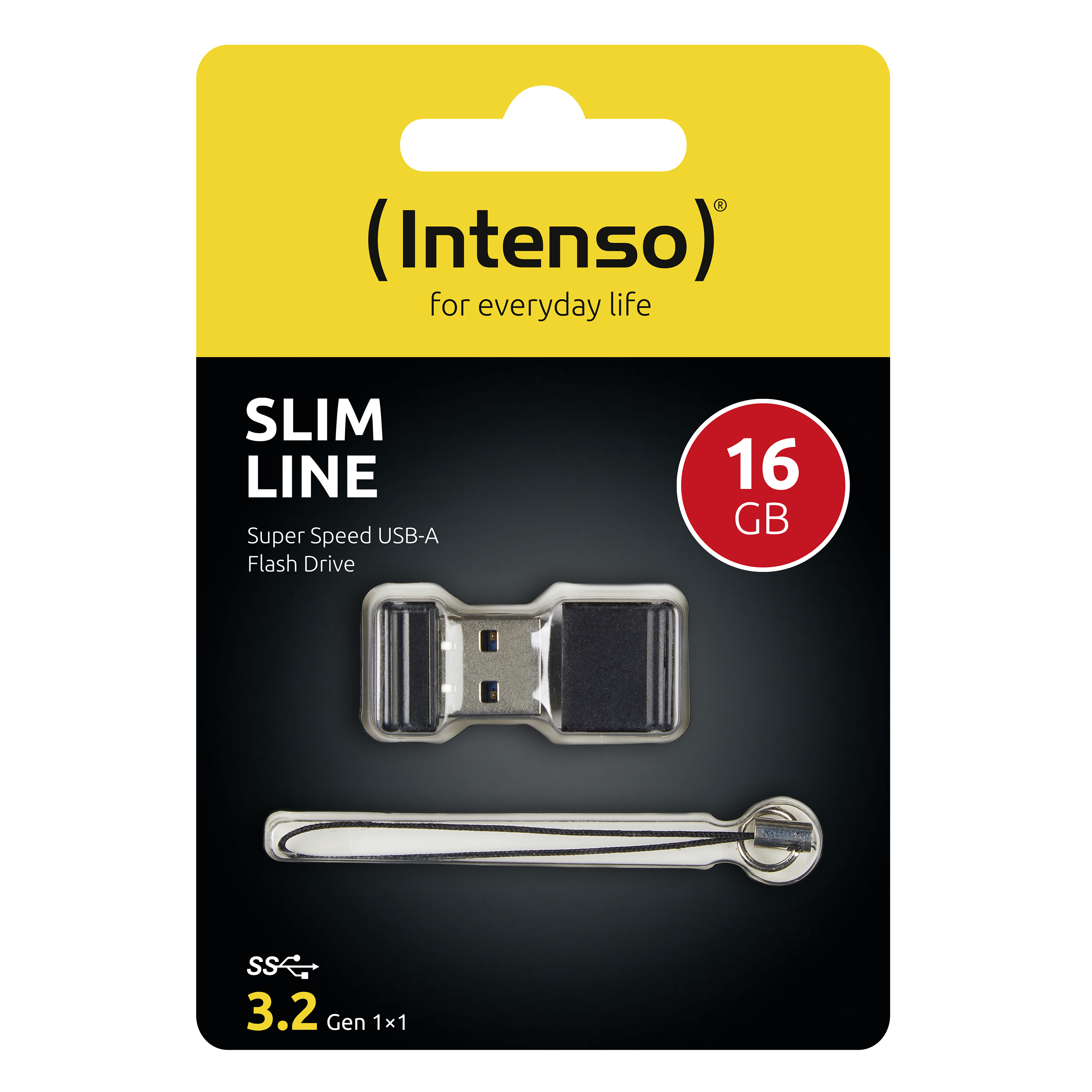 Intenso Slim Line - USB-Flash-Laufwerk - 16 GB