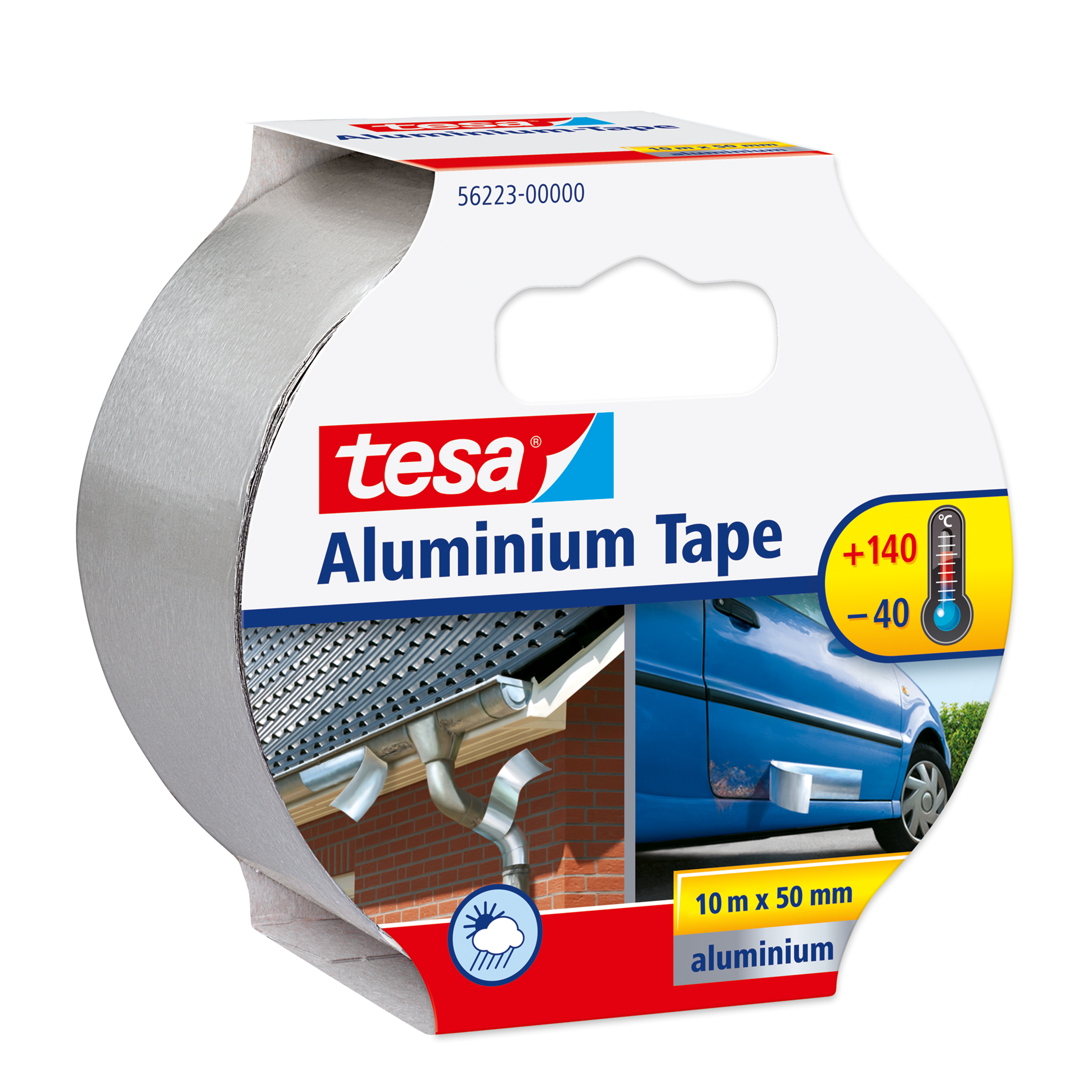 Tesa 56223-00000-01 - Silber - Reparatur - Aluminium - 10 m - 50 mm