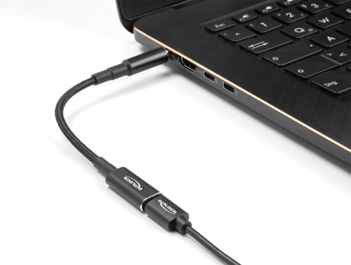 Delock Adapter für Power Connector - USB-C (nur Spannung)