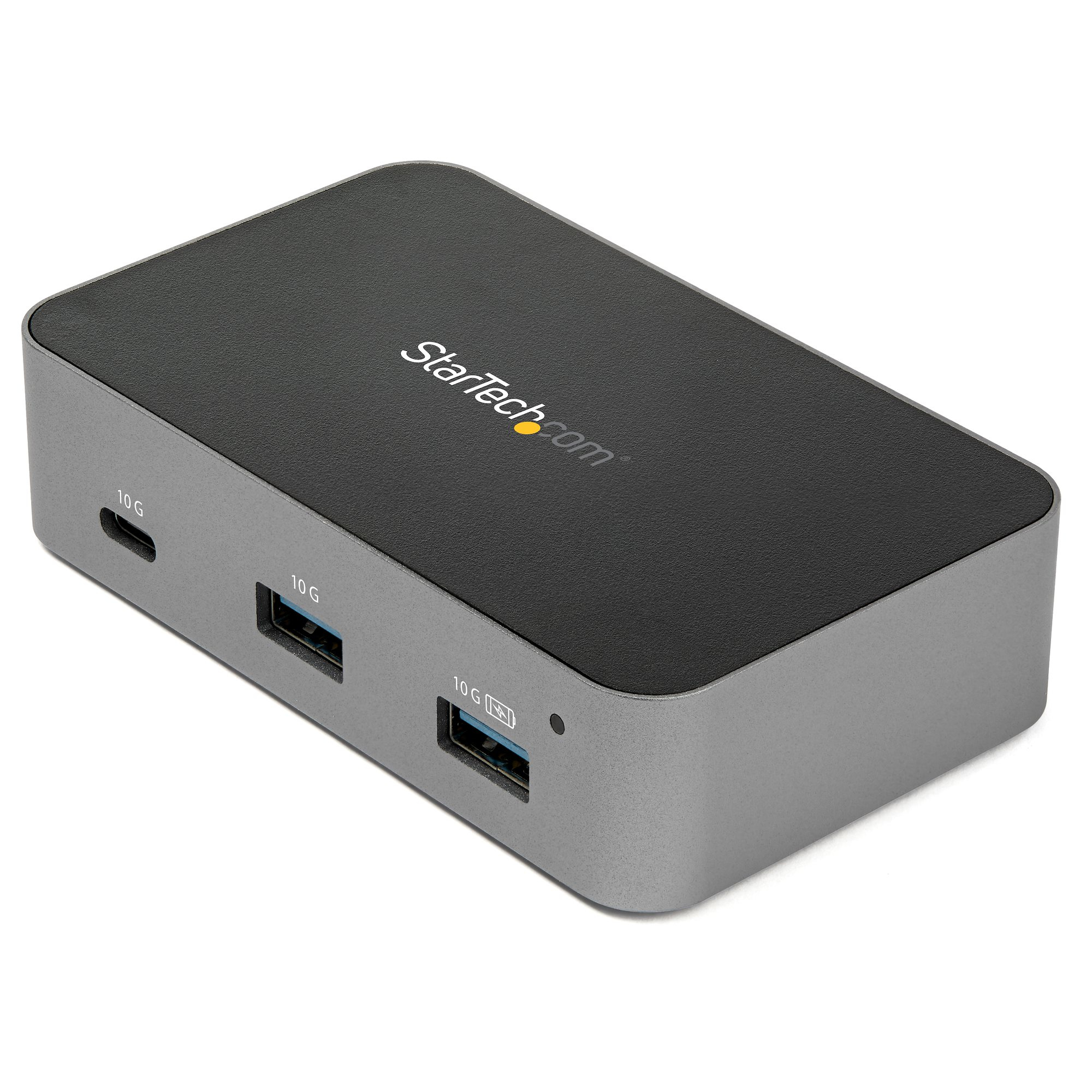 StarTech.com HB31C3A1CS 4-Port-USB-C-Hub (10 Gbit/s, 3x USB-A und 1x USB-C, 1m Hostkabel, powered, mit Netzteil)