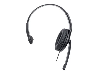 Manhattan Mono Over-Ear Headset (USB), Microphone Boom (padded)