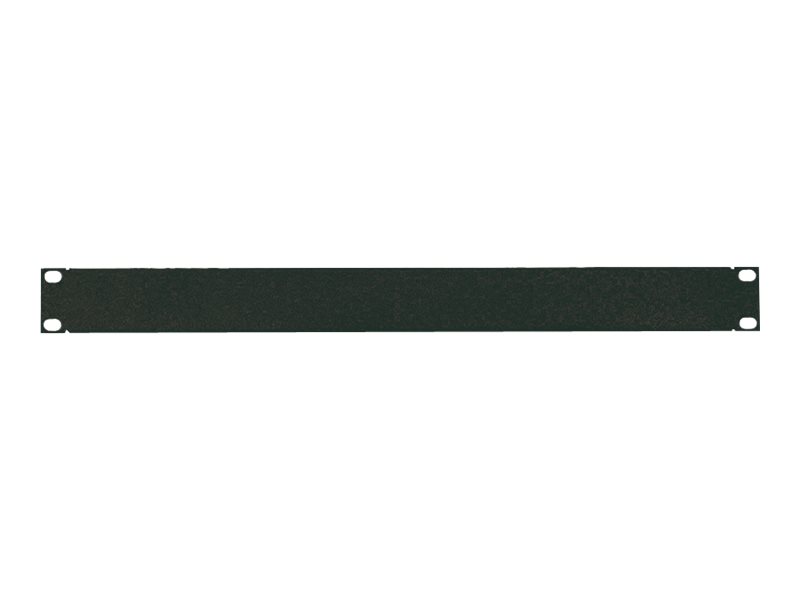 LogiLink Rack - Leerkonsole - Schwarz, RAL 9005 - 1U - 48.3 cm (19")