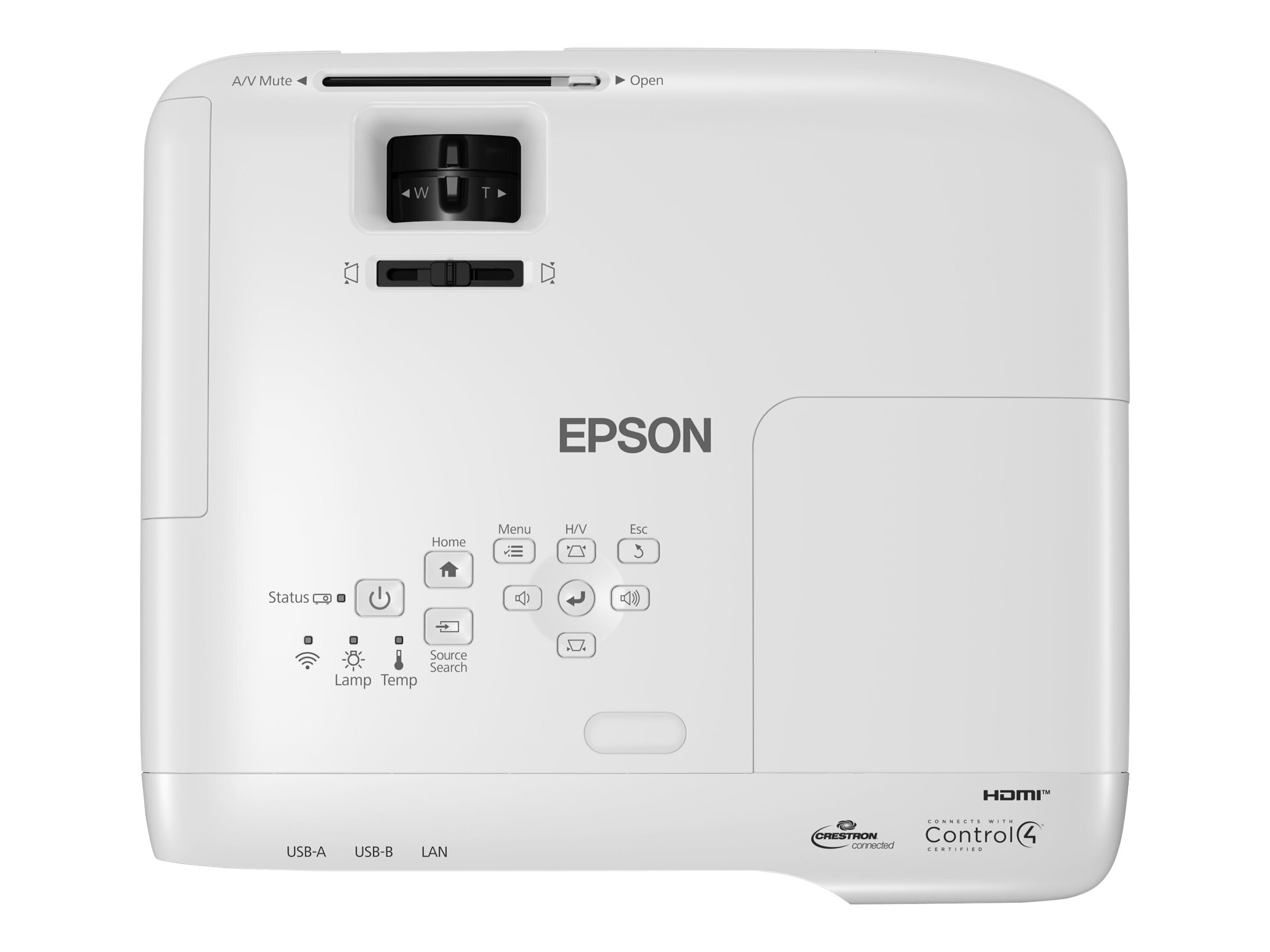 Epson EB-982W - 3-LCD-Projektor - 4200 lm (weiß)