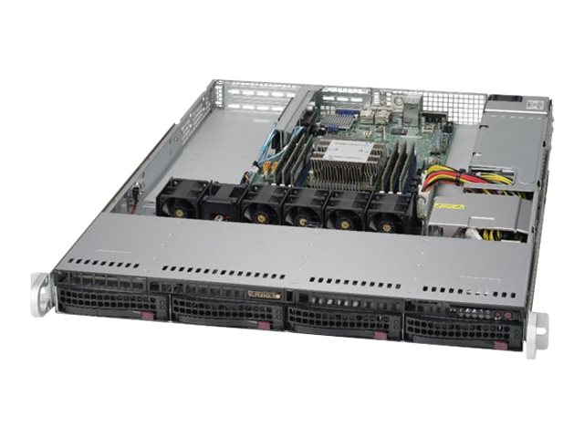 Supermicro SuperServer 5019P-WT - Server - Rack-Montage - 1U - 1-Weg - keine CPU - RAM 0 GB - SATA - Hot-Swap 8.9 cm (3.5")