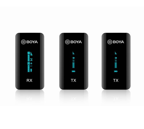 BOYA 2.4 GHz Dual Lavalier Microphone Wireless BY-XM6-S2