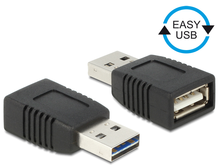 Delock USB-Adapter - USB (W) bis USB (M)