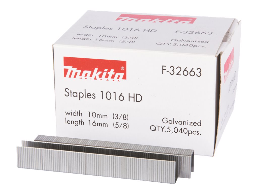 Makita 1016 HD - Klammern - 5040 Stücke - Länge: 16 mm