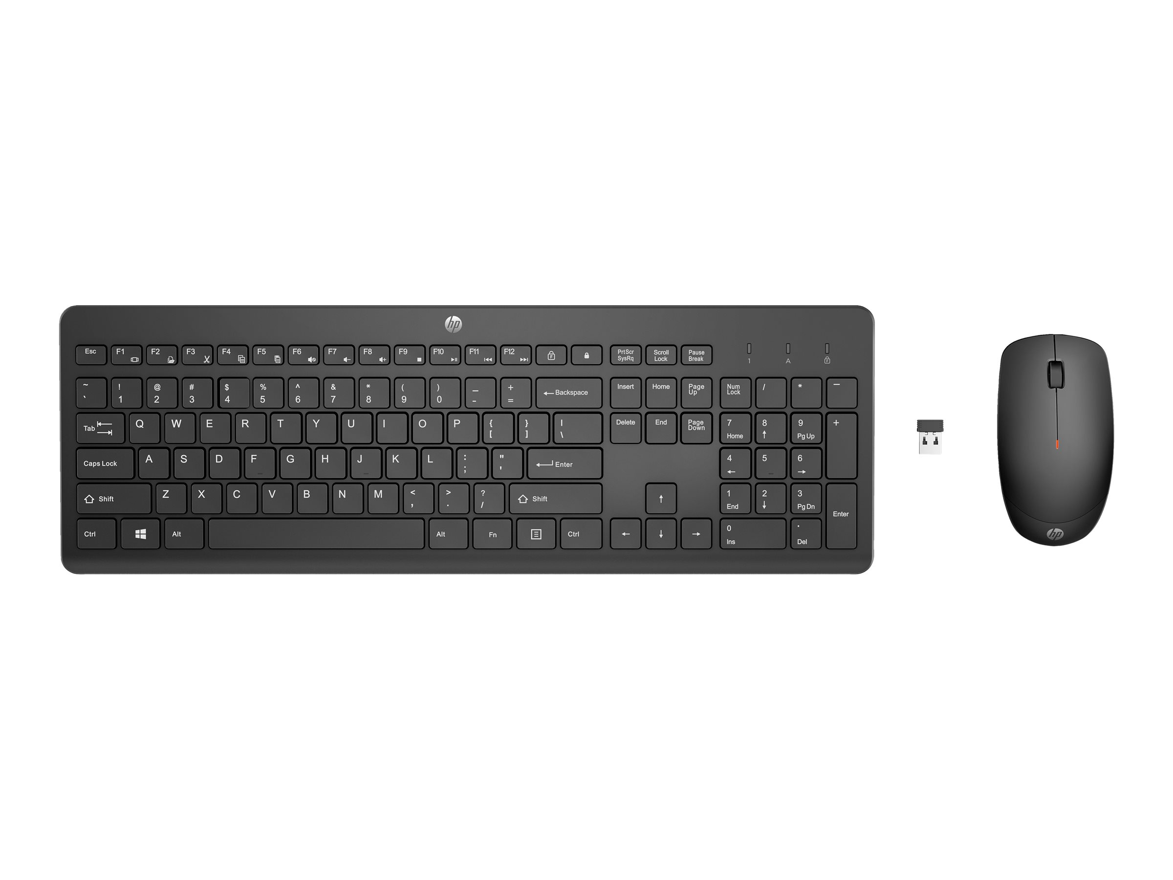 HP 230 - Tastatur-und-Maus-Set - kabellos - QWERTY