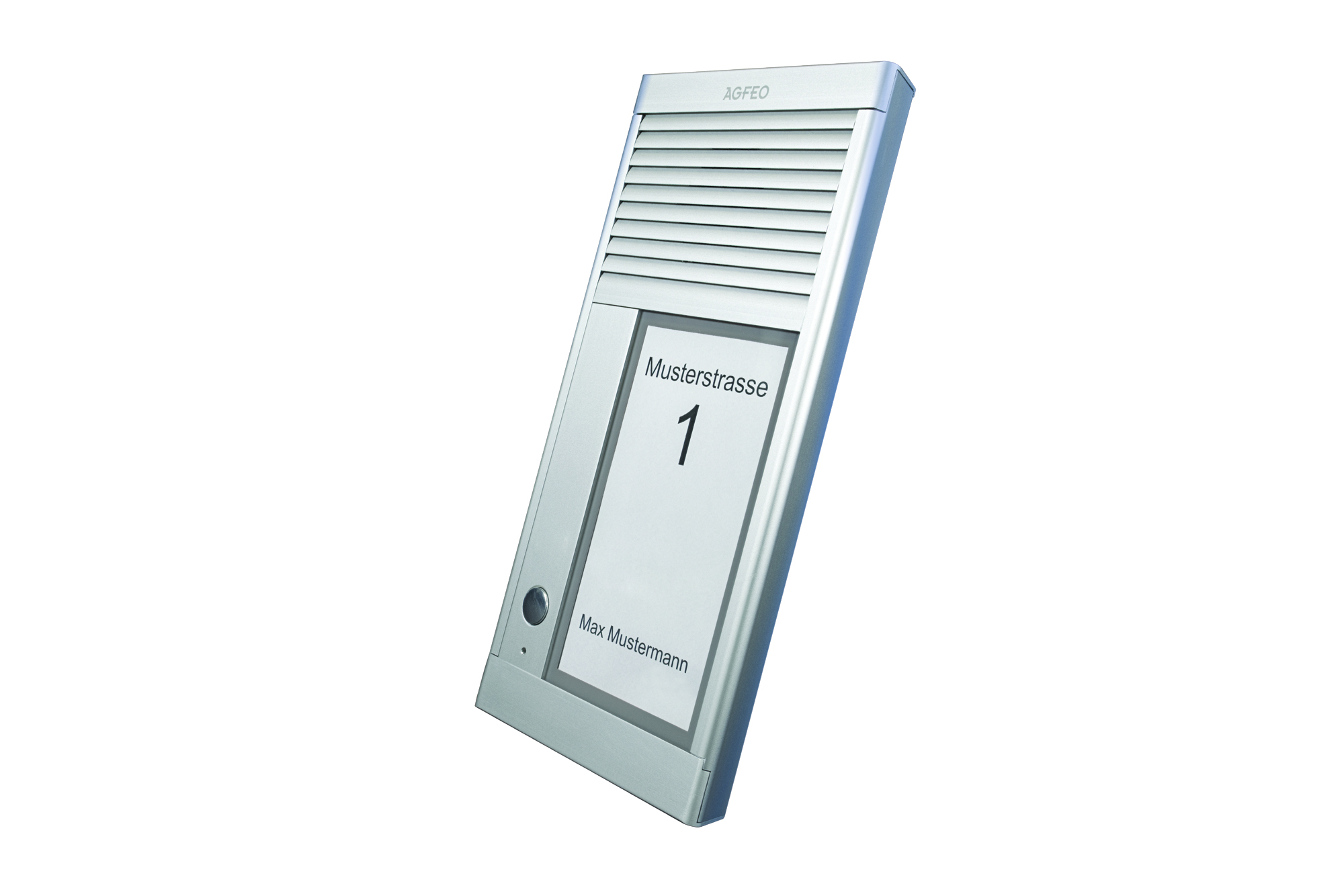 AGFEO DoorSpeak 1 - Verkabelt - IP33 - Aluminium - Aluminium - Wand - 115 mm