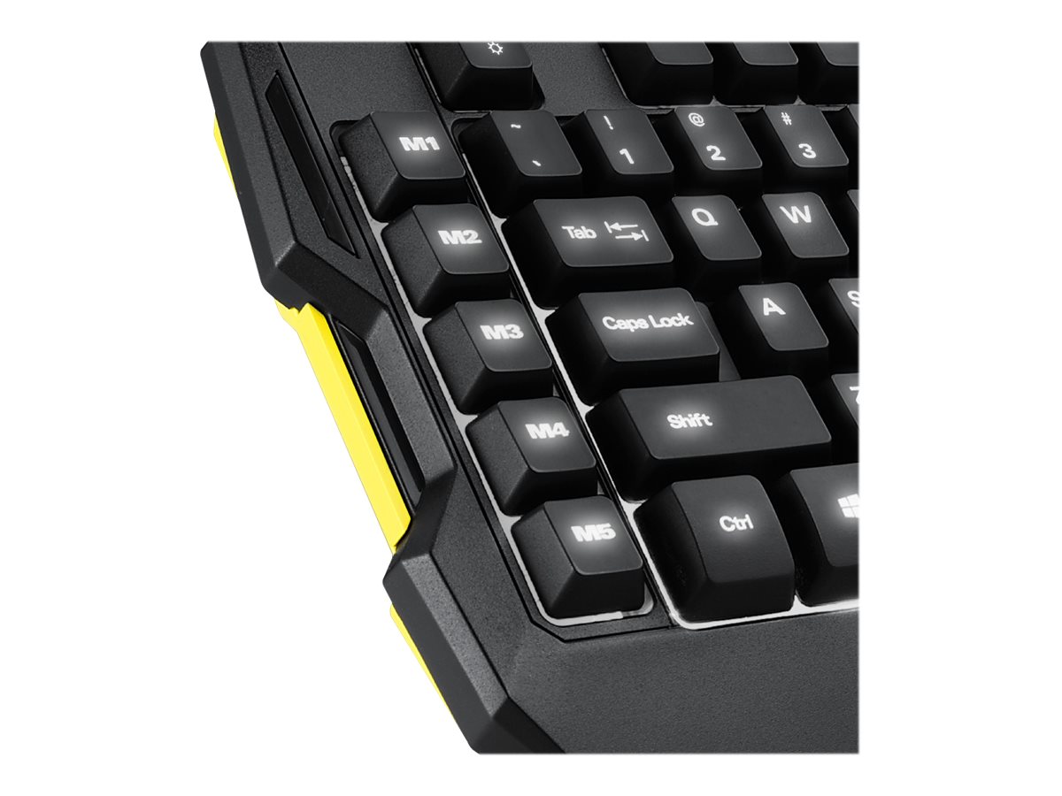 Sharkoon SHARK ZONE K30 - Tastatur - hinterleuchtet