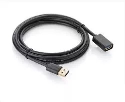 Ugreen Cable UGREEN 30127 (USB 3.0 M - USB 3.0 F; 3m; black color) - Kabel - Digital/Daten
