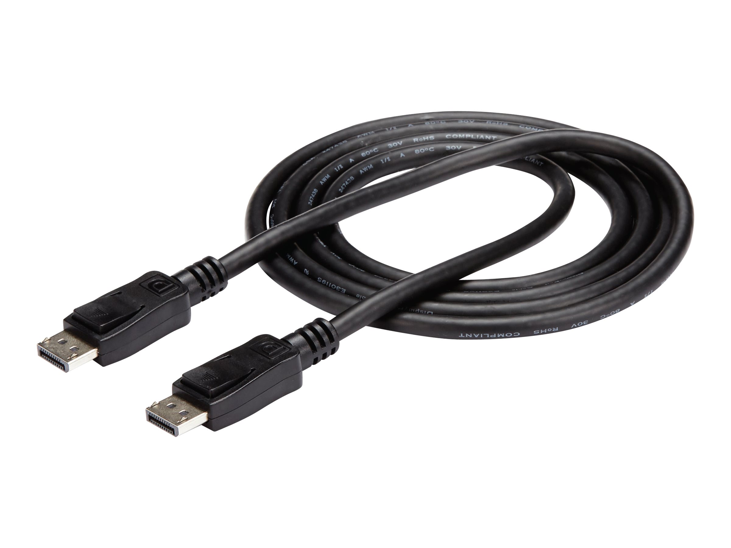 StarTech.com 1,8m DisplayPort 1.2 Kabel mit Verriegelung (Stecker/Stecker)