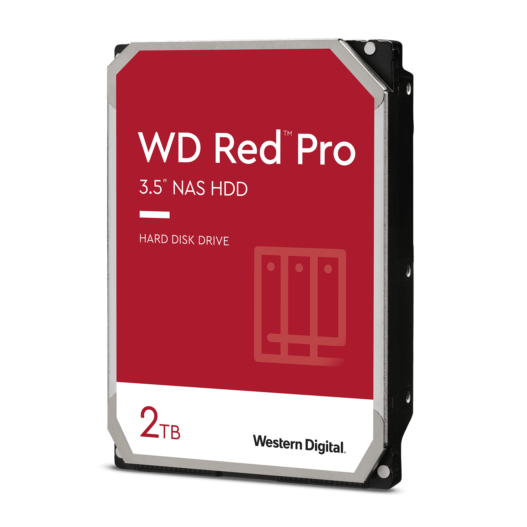 WD Red Pro NAS Hard Drive WD2002FFSX - Festplatte - 2 TB - intern - 3.5" (8.9 cm)