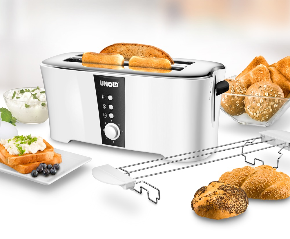 UNOLD 38020 Design Dual - Toaster - 4 Scheibe