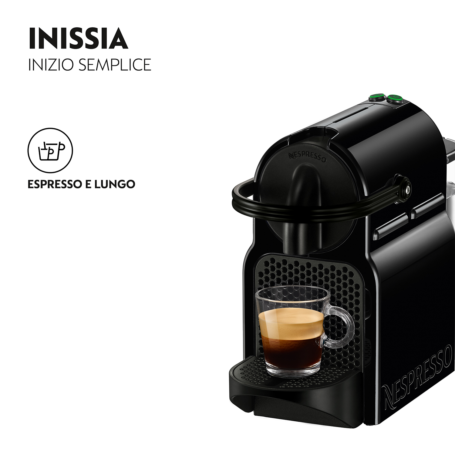 De Longhi Nespresso Inissia EN 80.B - Kaffeemaschine