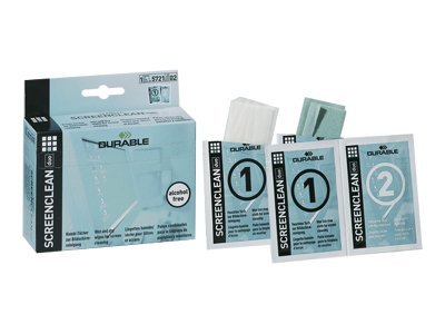 Durable Screenclean DUO - Reinigungstücher (Wipes)