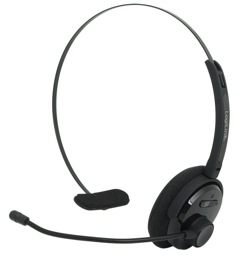 LogiLink Bluetooth Mono Headset - Headset - On-Ear