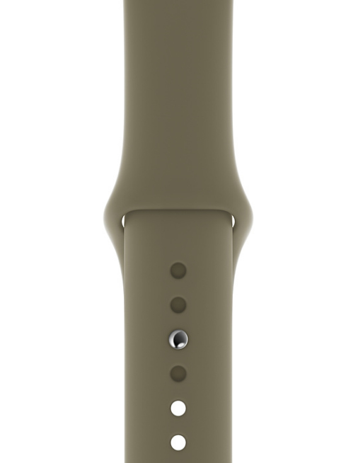Apple 44mm Sport Band - Uhrarmband für Smartwatch - Normalgröße - Khakifarben - für Watch (42 mm, 44 mm, 45 mm, 49 mm)