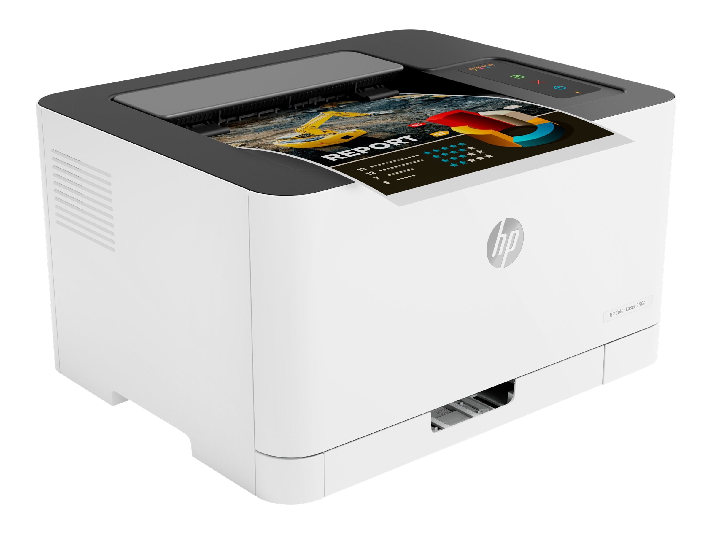 HP Color Laser 150a - Drucker - Farbe - Laser - A4/Legal - 600 x 600 dpi - bis zu 18 Seiten/Min. (einfarbig)/