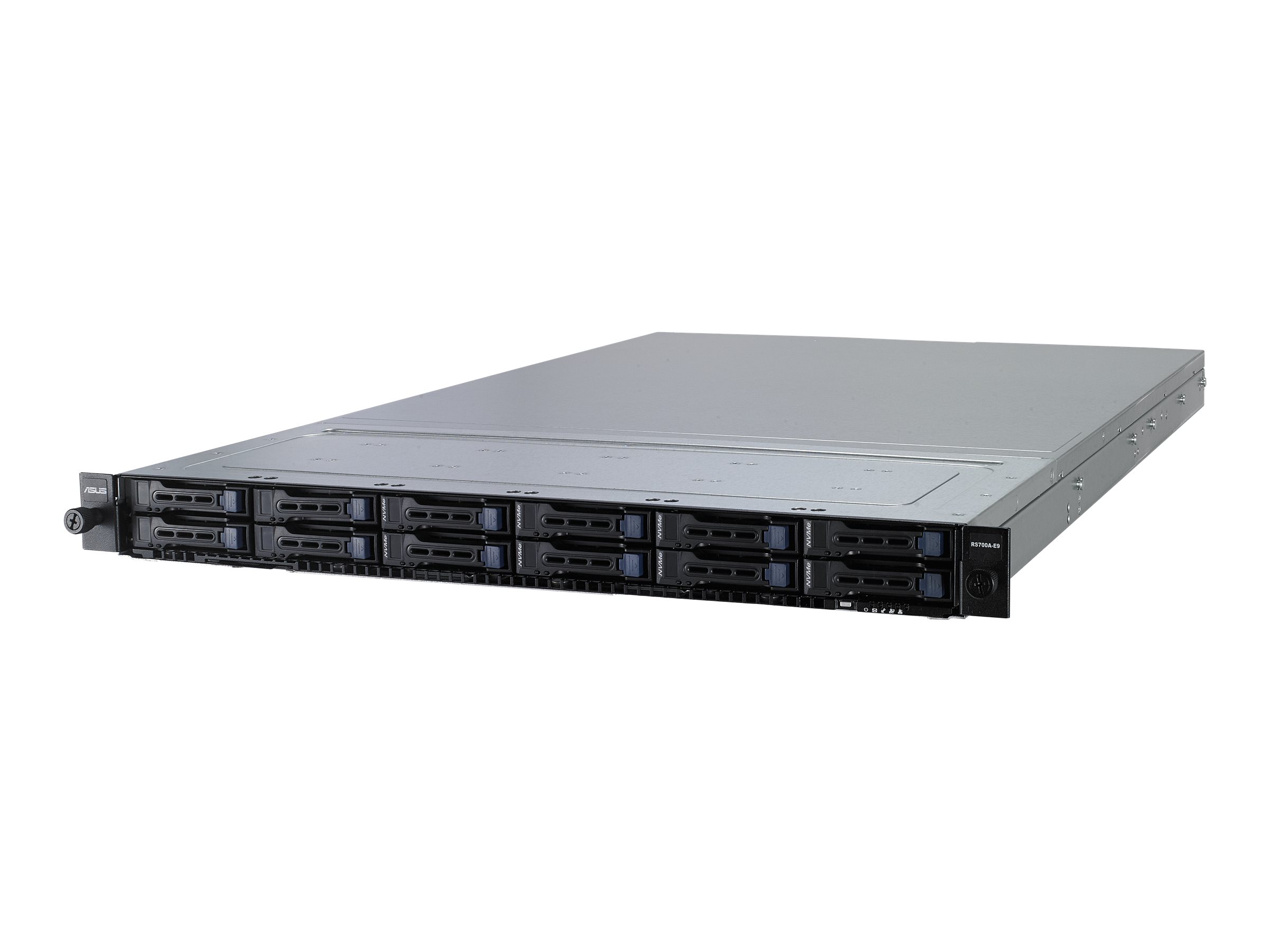 ASUS RS700A-E9-RS12 - Server - Rack-Montage - 1U - zweiweg - keine CPU - RAM 0 GB - SATA/PCI Express - Hot-Swap 6.4 cm (2.5")