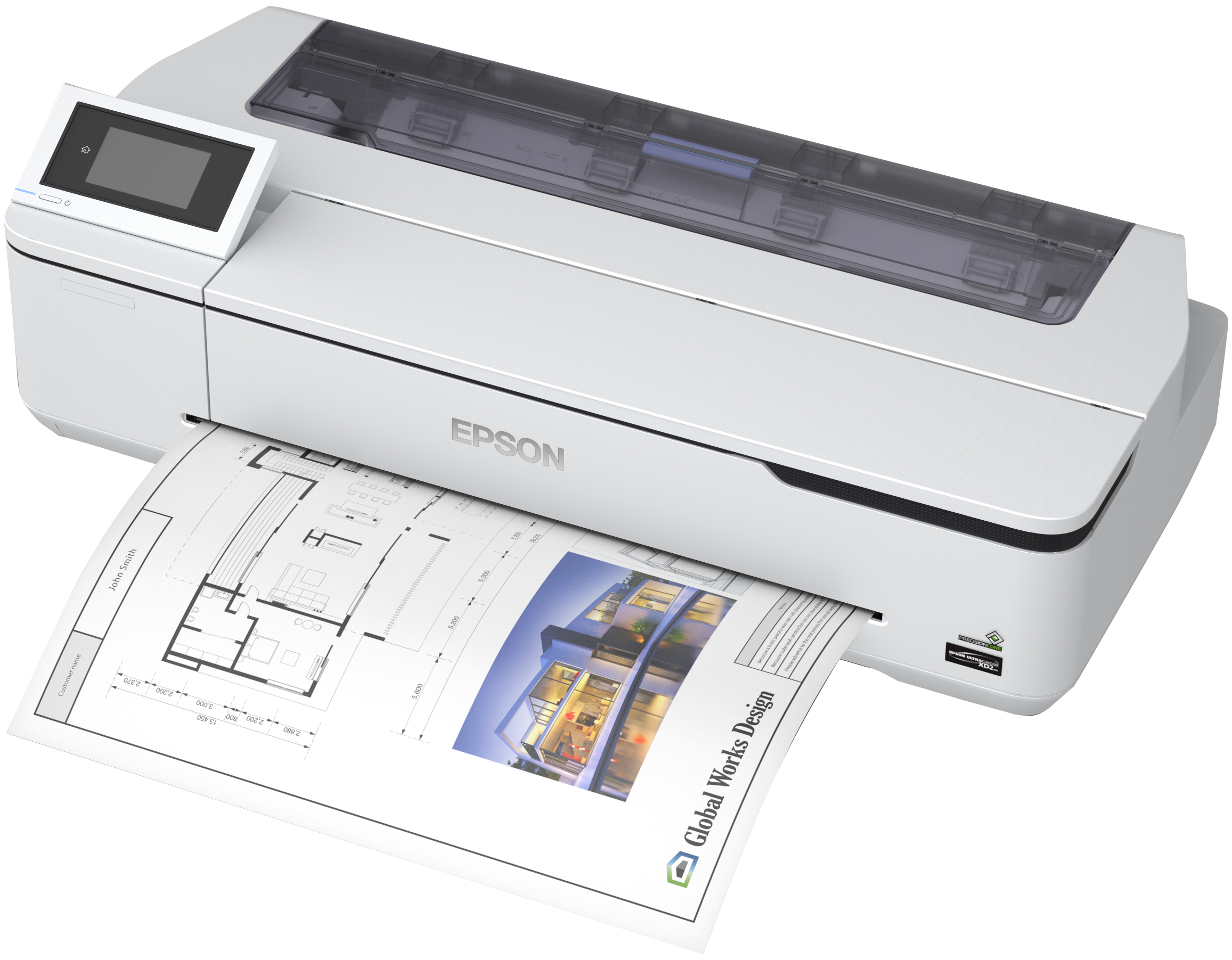 Epson SureColor SC-T3100N - 610 mm (24") Großformatdrucker - Farbe - Tintenstrahl - Rolle A1 (61,0 cm)
