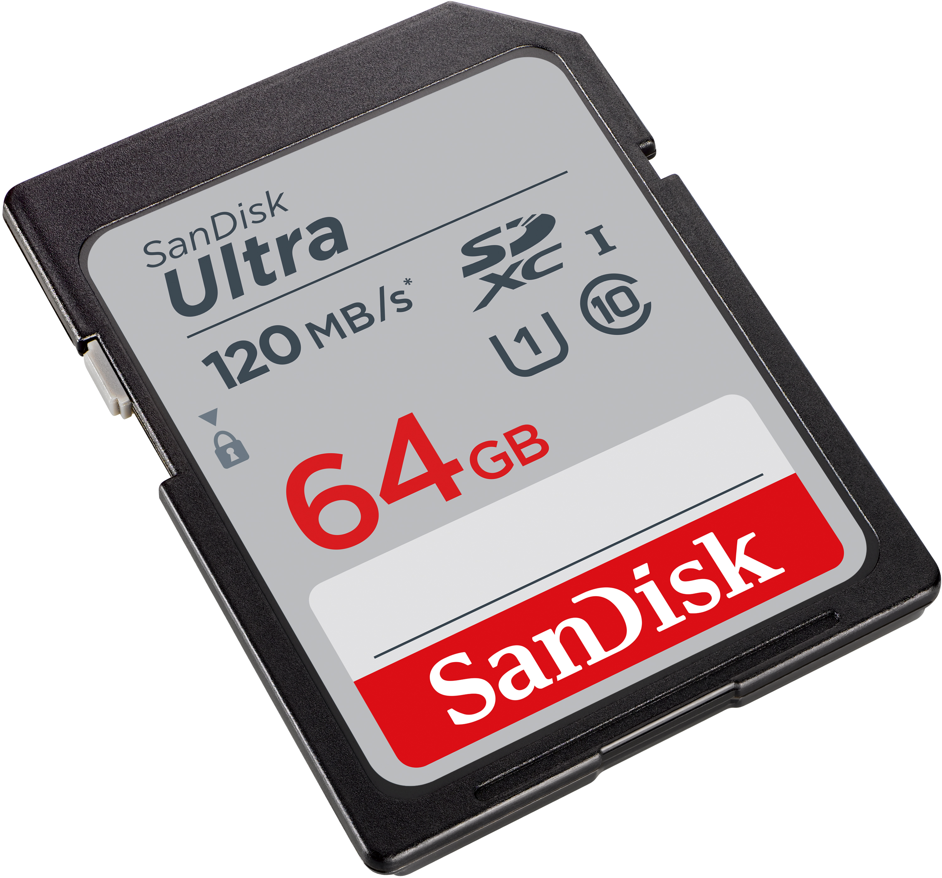 SanDisk Ultra - Flash-Speicherkarte - 64 GB - UHS-I U1 / Class10