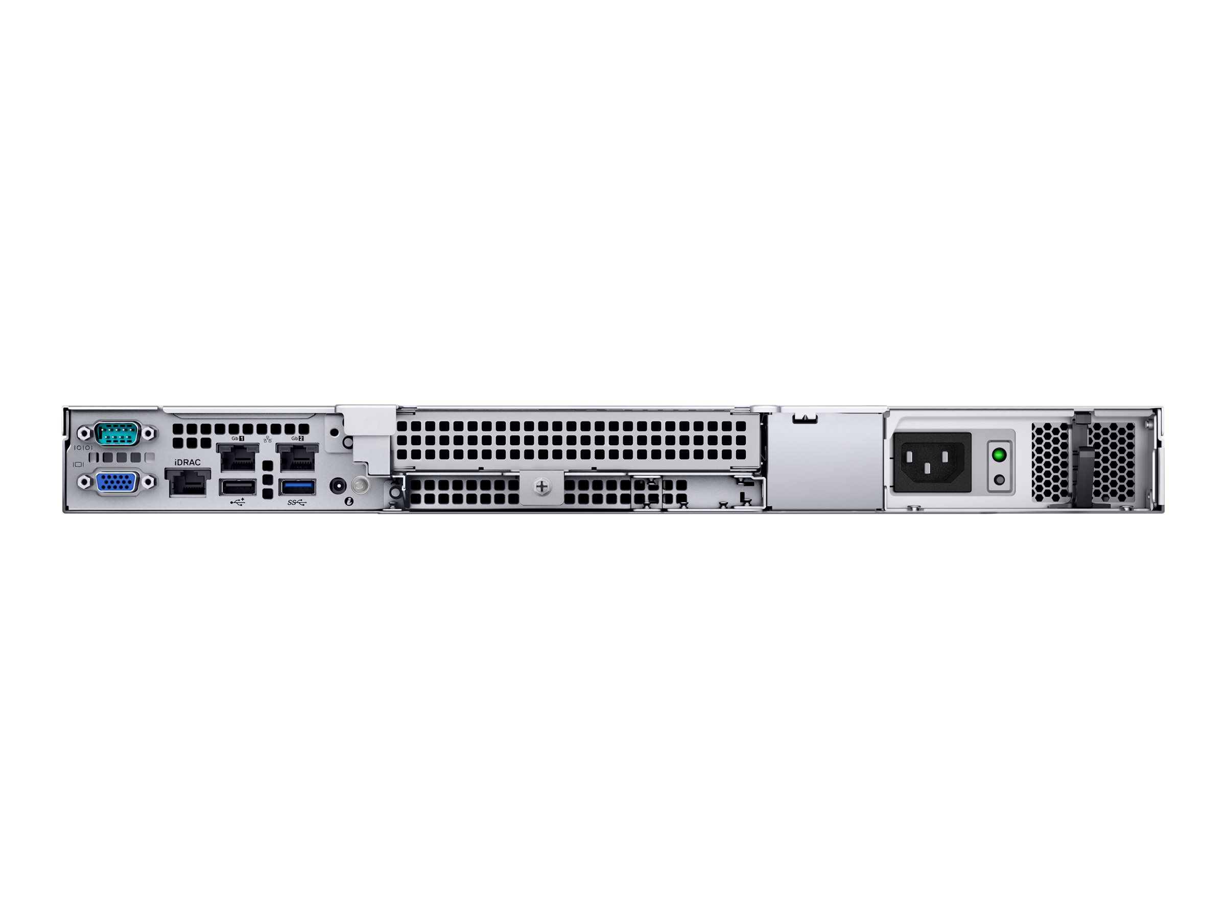 Dell PowerEdge R250 - Server - Rack-Montage - 1U - 1-Weg - 1 x Xeon E-2334 / 3.4 GHz - RAM 16 GB - SATA - Hot-Swap 8.9 cm (3.5")