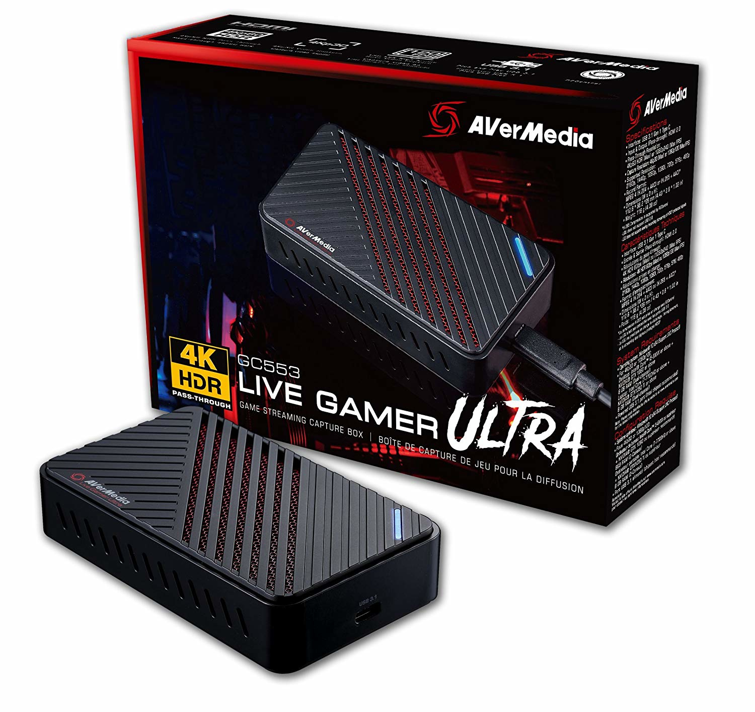 AVer AVerMedia Live Gamer ULTRA GC553 - Videoaufnahmeadapter