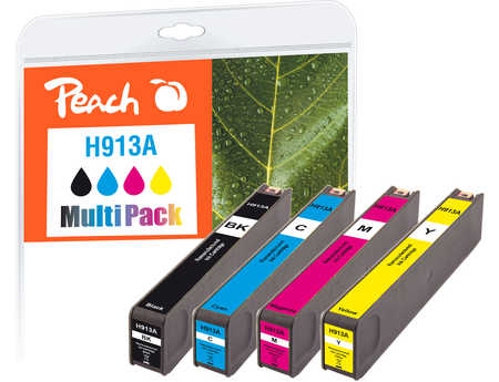 Peach PI300-744 - Tinte auf Pigmentbasis - Tinte auf Pigmentbasis - 64 ml - 35 ml - 4 Stück(e) - Multipack