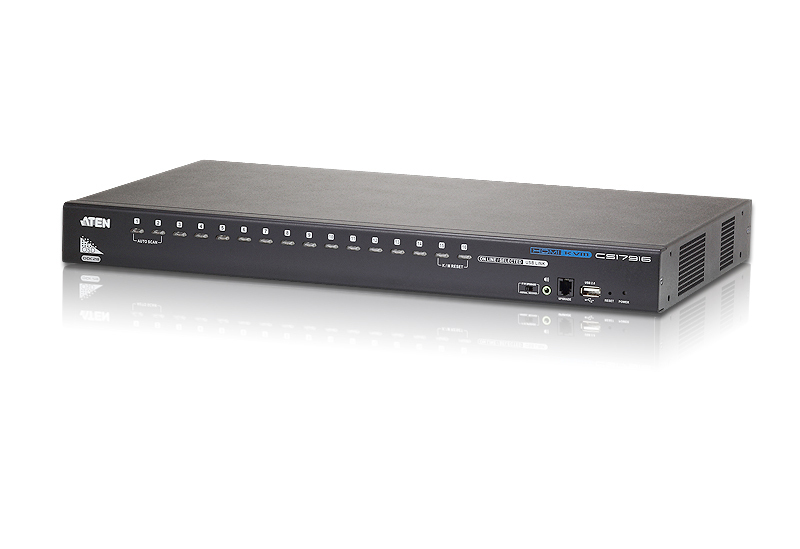 ATEN CS17916 - KVM-/Audio-/USB-Switch - 16 x KVM/Audio/USB