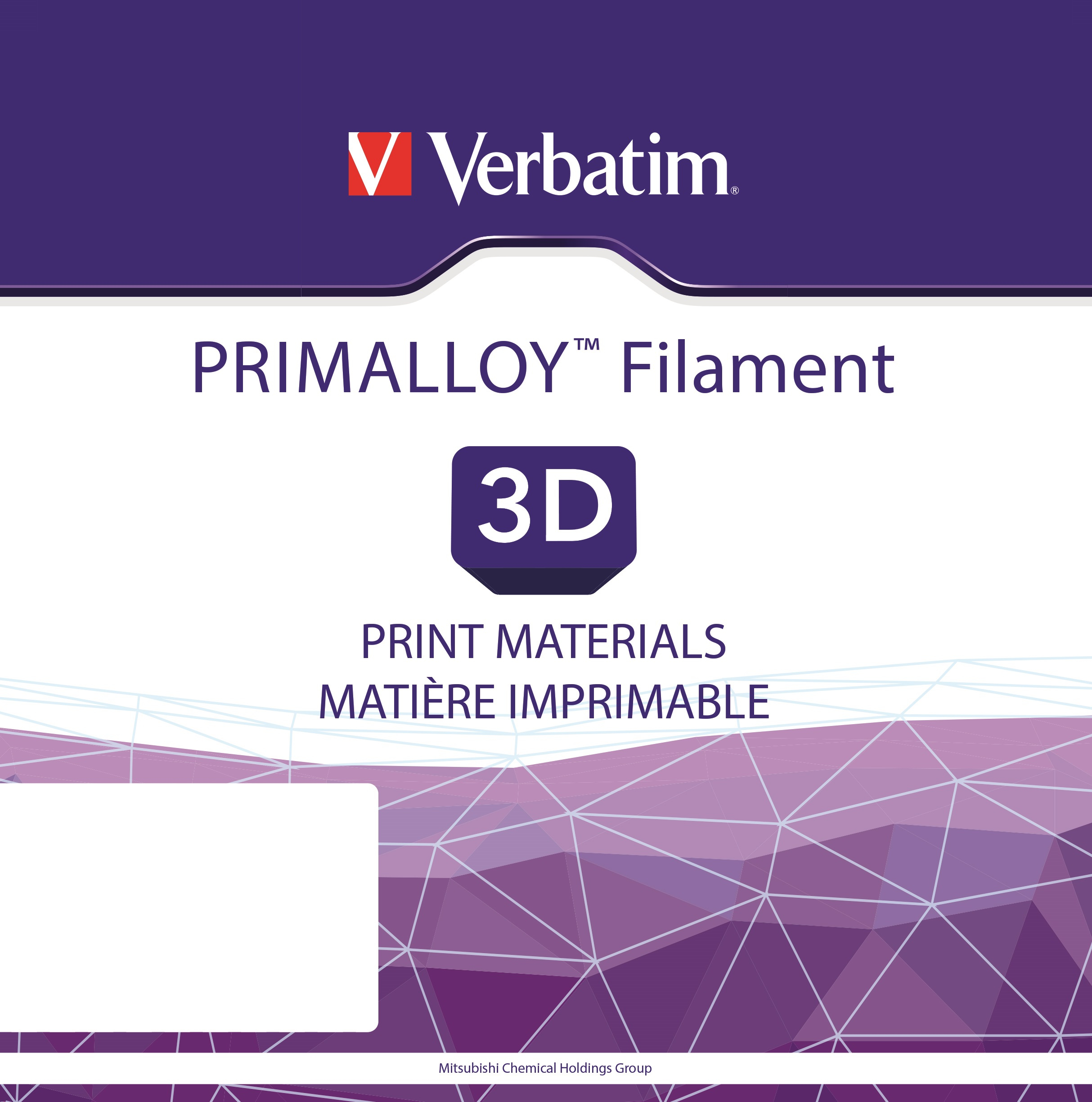 Verbatim Primalloy - Schwarz - 500 g - 190 m - TPE-Filament (3D)