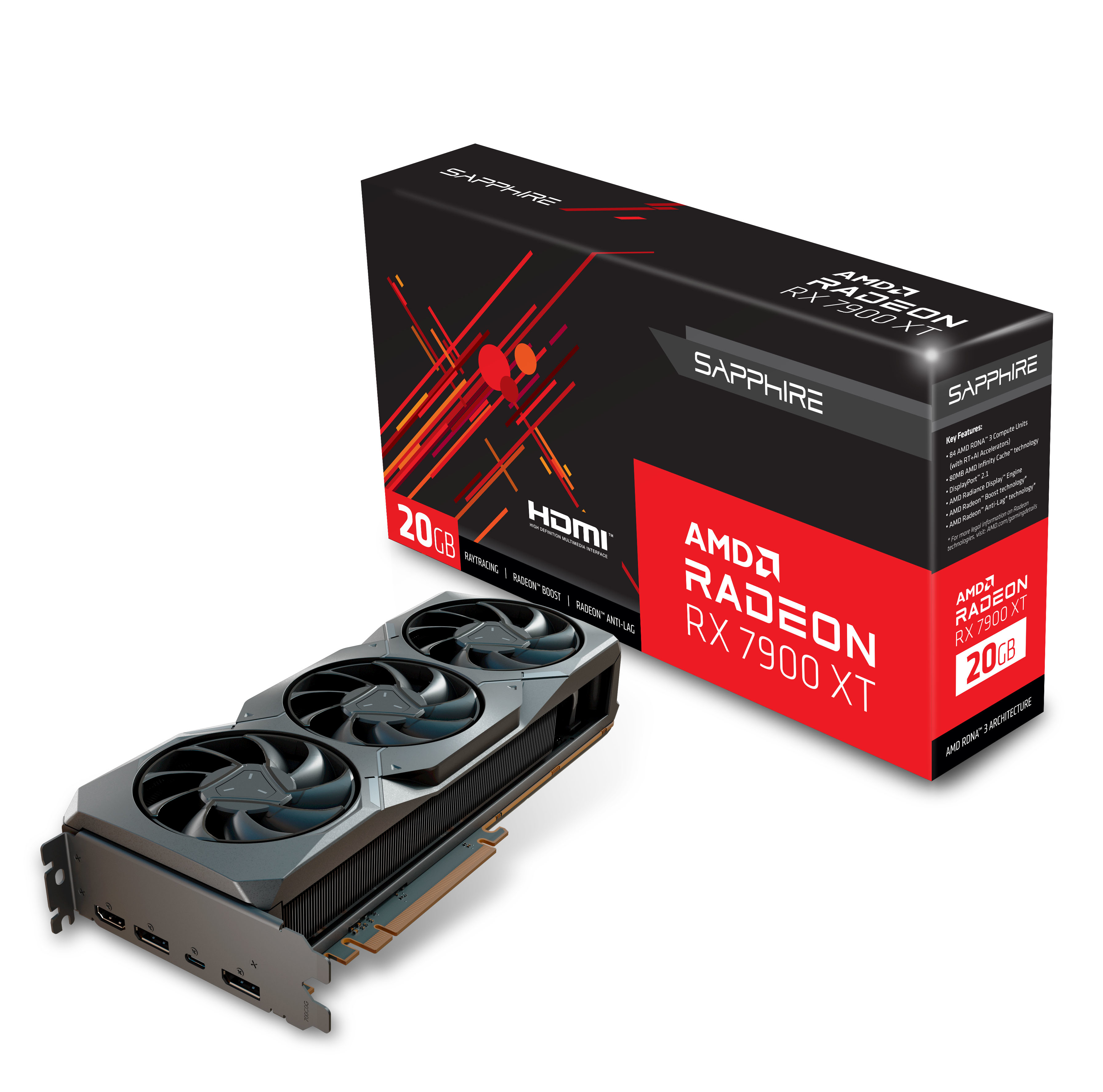 Sapphire AMD Radeon RX 7900 XT - Grafikkarten