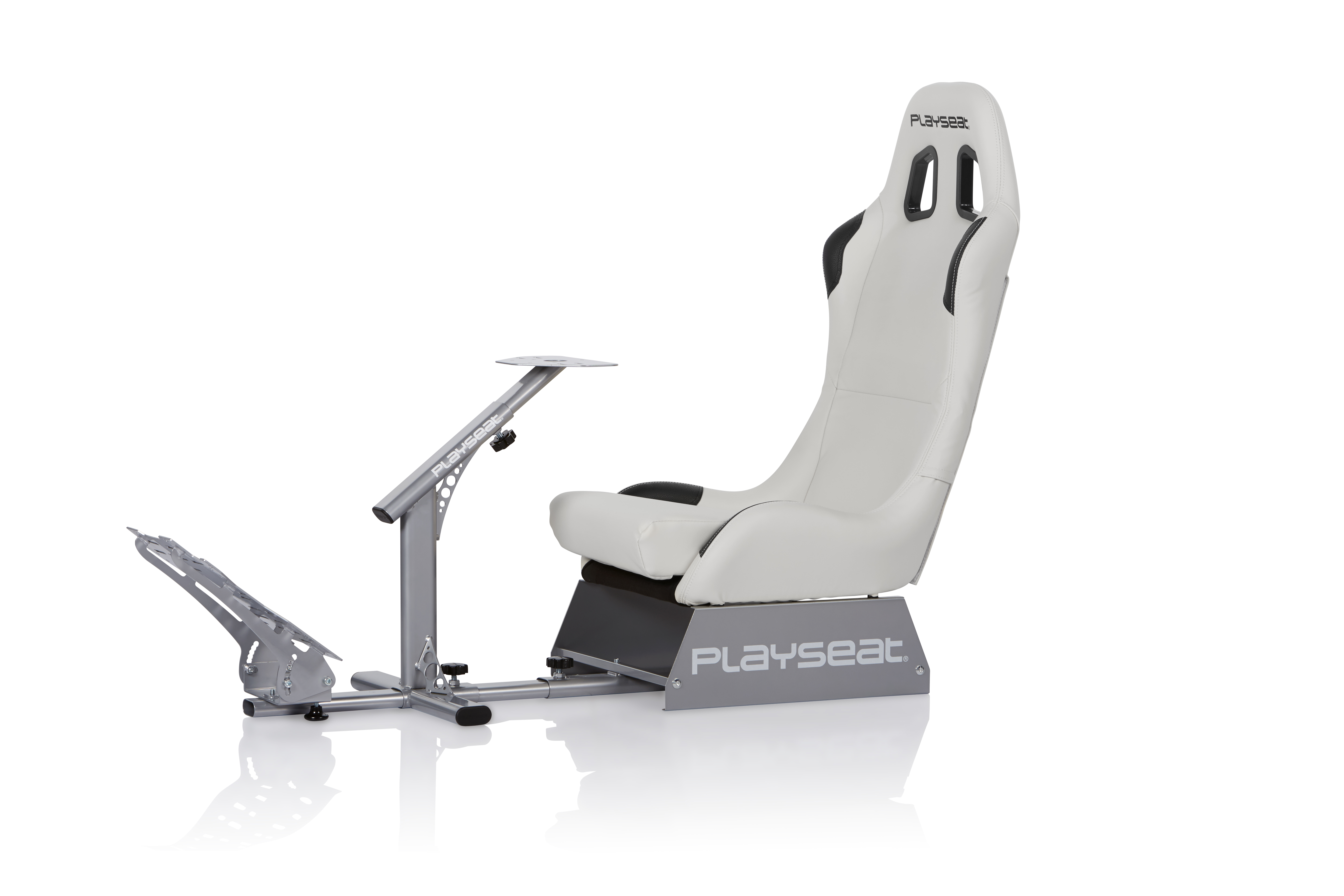 Playseat Evolution - Simulations-Cockpit für Autorennen - Weiß/Silber
