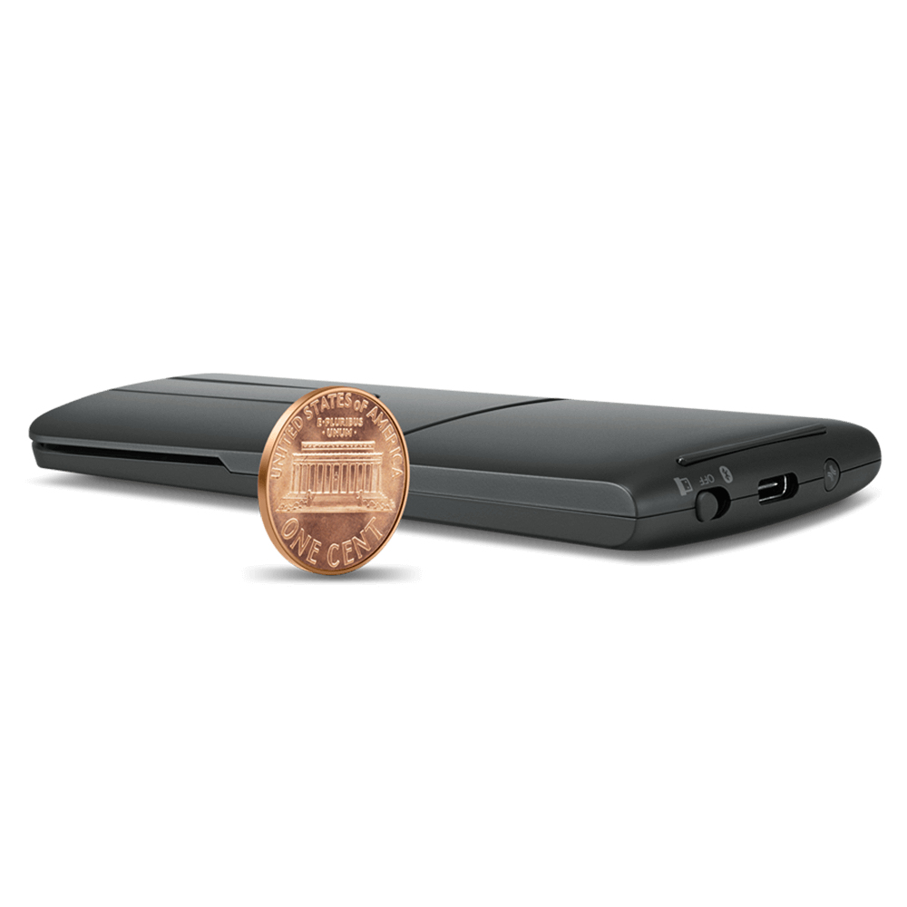 Lenovo ThinkPad X1 Presenter Mouse - Maus - rechts- und linkshändig - Laser - 3 Tasten - kabellos - 2.4 GHz, Bluetooth 5.0 - kabelloser Empfänger (USB)