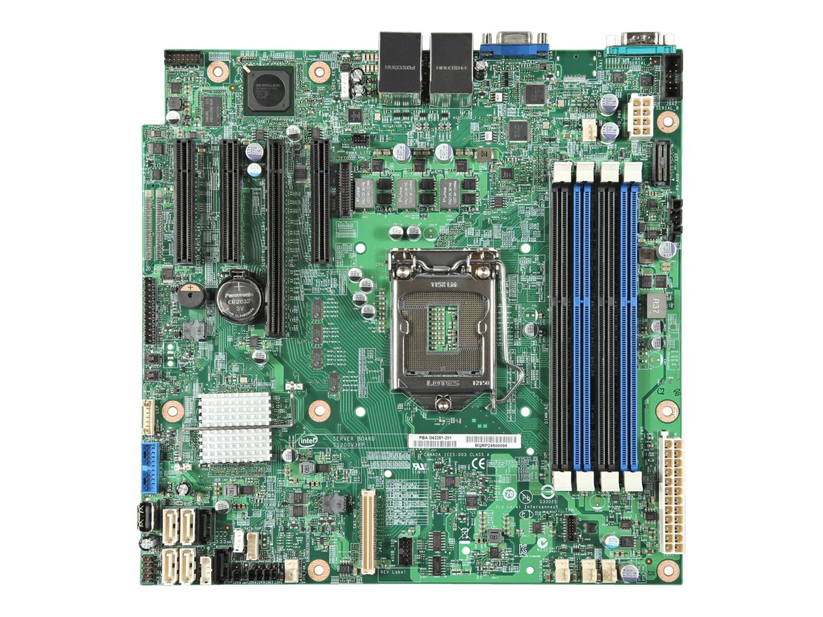 Intel Server Board S1200SPLR - Motherboard - micro ATX