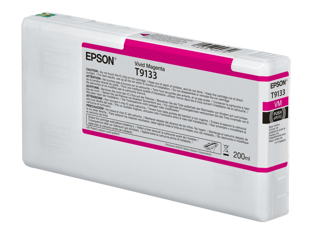 Epson T9133 - 200 ml - Vivid Magenta - Original