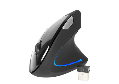 Tracer Flipper - Maus - optisch - 6 Tasten - kabellos - 2.4 GHz - kabelloser Empfänger (USB)