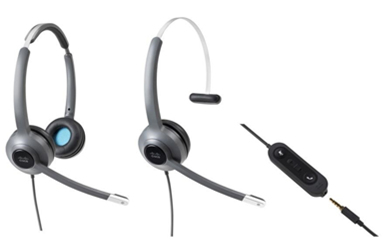 Cisco 522 Wired Dual - Headset - On-Ear - kabelgebunden