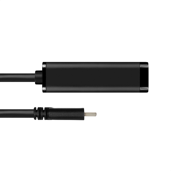 AXAGON ADE-SRC - USB-C 3.1 Gen 1 - RJ-45 - 0,15 m - Schwarz